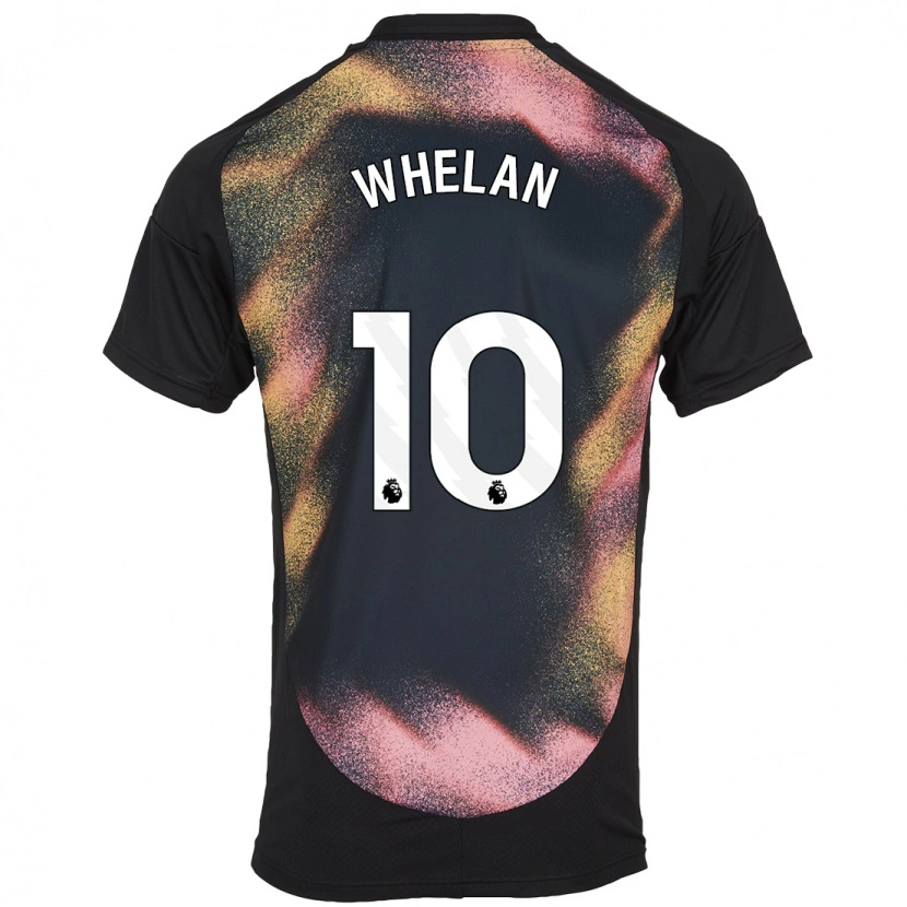 Danxen Dětské Aileen Whelan #10 Černá Bílá Daleko Hráčské Dresy 2024/25 Dres