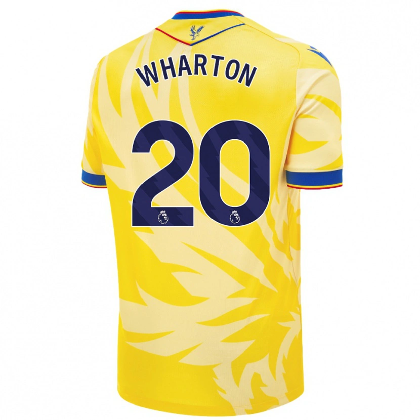 Danxen Dětské Adam Wharton #20 Žluť Daleko Hráčské Dresy 2024/25 Dres
