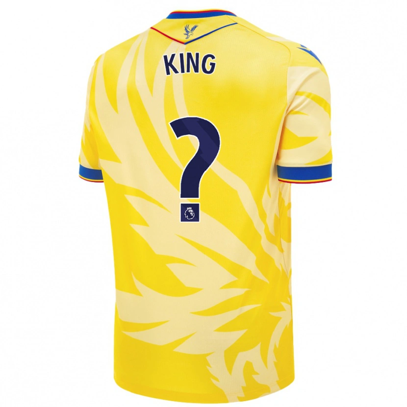 Danxen Dětské George King #0 Žluť Daleko Hráčské Dresy 2024/25 Dres