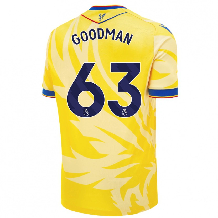 Danxen Dětské Owen Goodman #63 Žluť Daleko Hráčské Dresy 2024/25 Dres