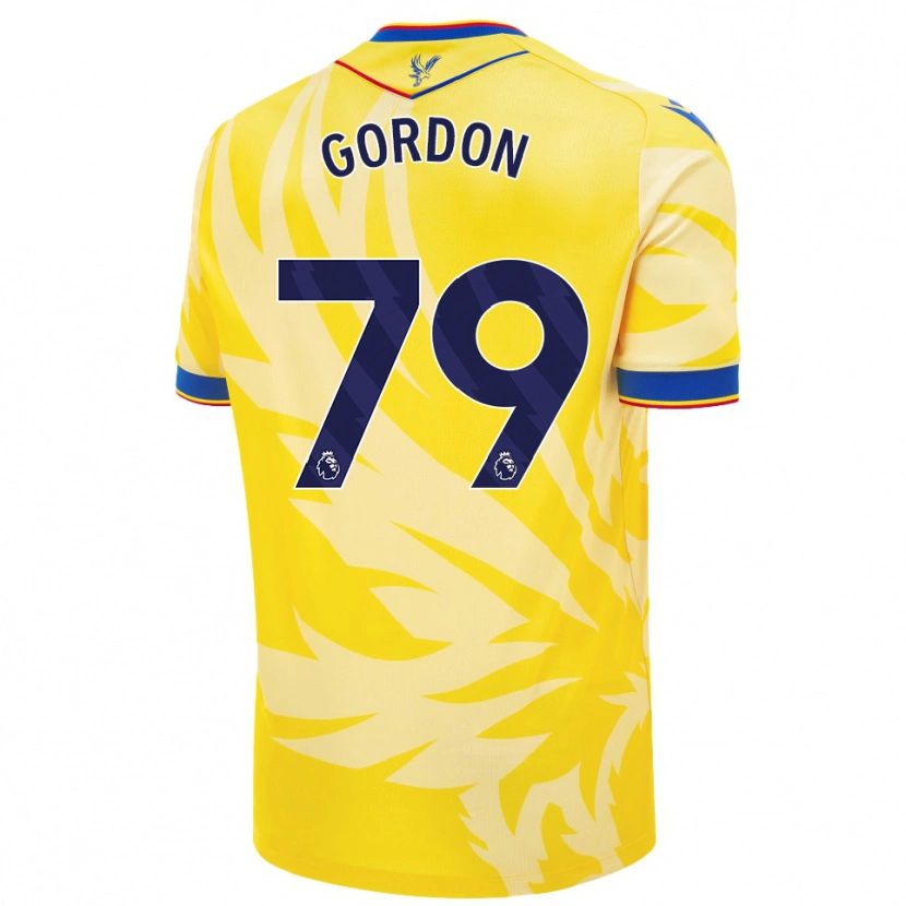Danxen Dětské John-Kymani Gordon #79 Žluť Daleko Hráčské Dresy 2024/25 Dres