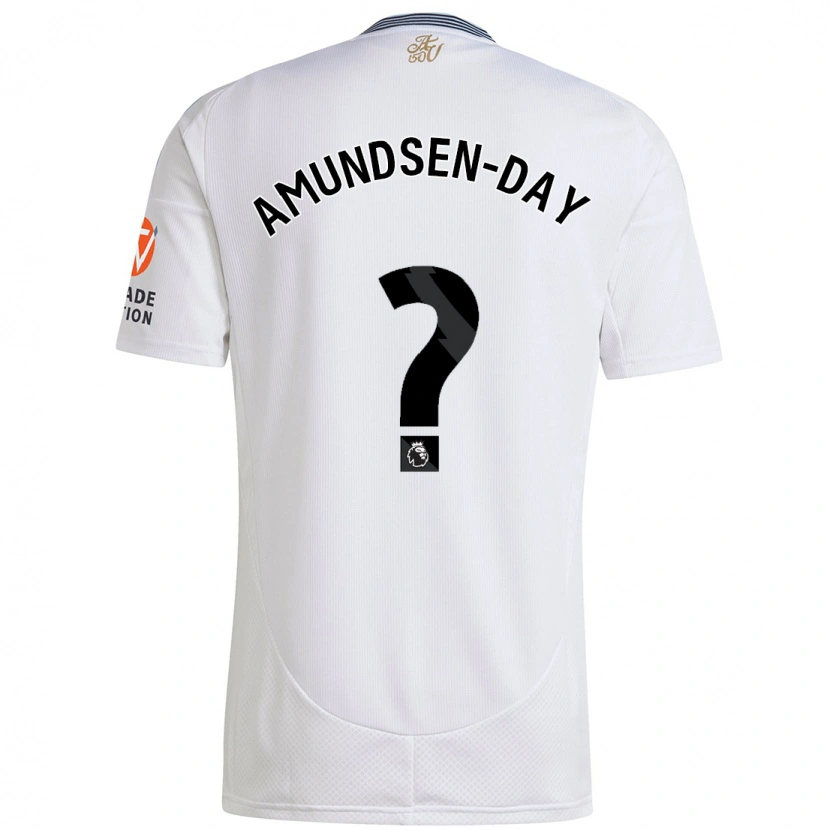 Danxen Dětské Ethan Amundsen-Day #0 Bílý Daleko Hráčské Dresy 2024/25 Dres