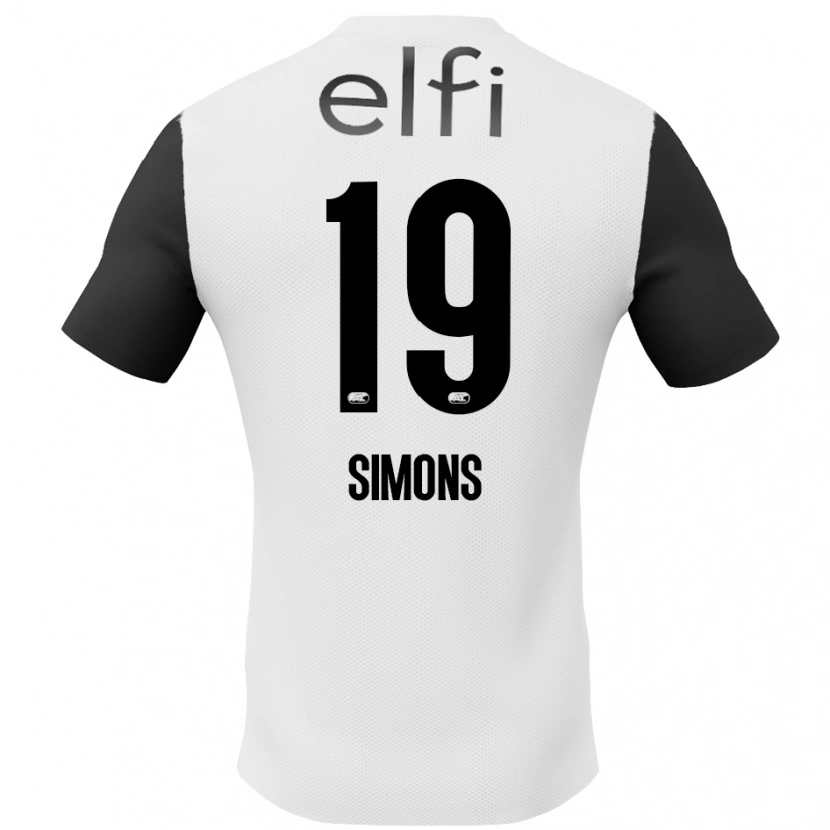 Danxen Dětské Saviola Simons #19 Bílá Černá Daleko Hráčské Dresy 2024/25 Dres