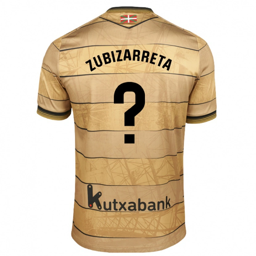 Danxen Dětské Pablo Zubizarreta #0 Hnědý Daleko Hráčské Dresy 2024/25 Dres