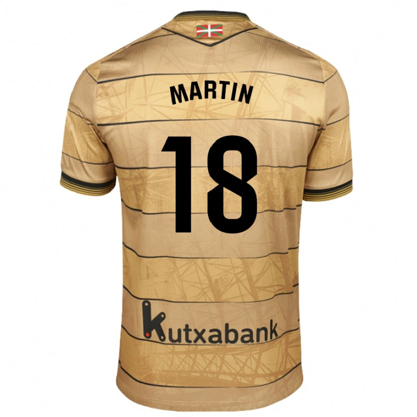 Danxen Dětské Hugo Martín #18 Hnědý Daleko Hráčské Dresy 2024/25 Dres