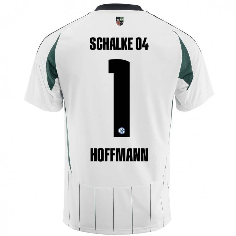 Danxen Dětské Ron-Thorben Hoffmann #1 Bílá Zelená Daleko Hráčské Dresy 2024/25 Dres