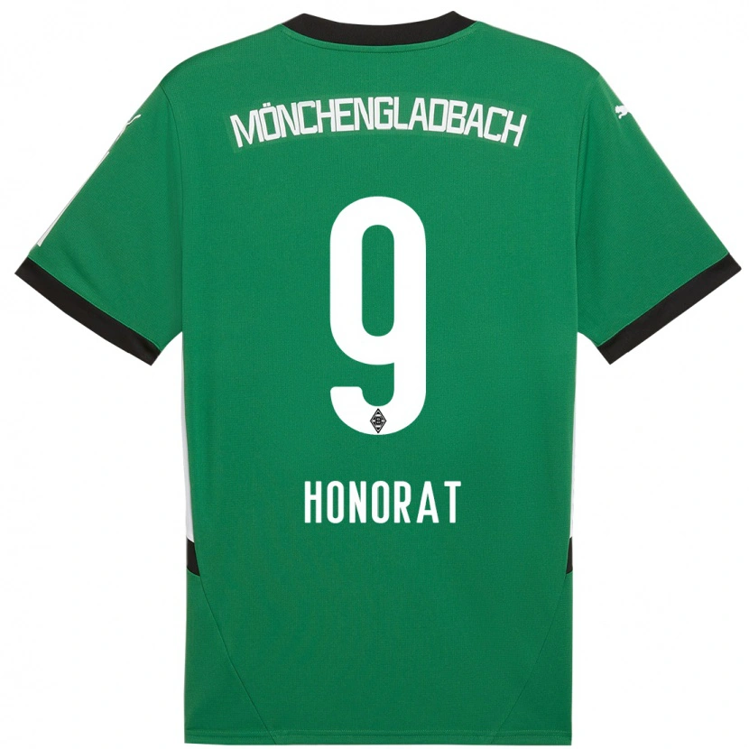 Danxen Dětské Franck Honorat #9 Zelená Bílá Daleko Hráčské Dresy 2024/25 Dres