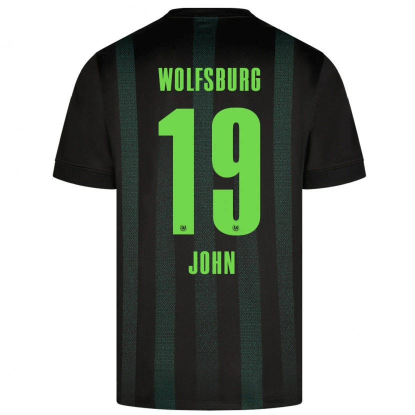 Danxen Dětské Michael John #19 Tmavě Zelená Daleko Hráčské Dresy 2024/25 Dres