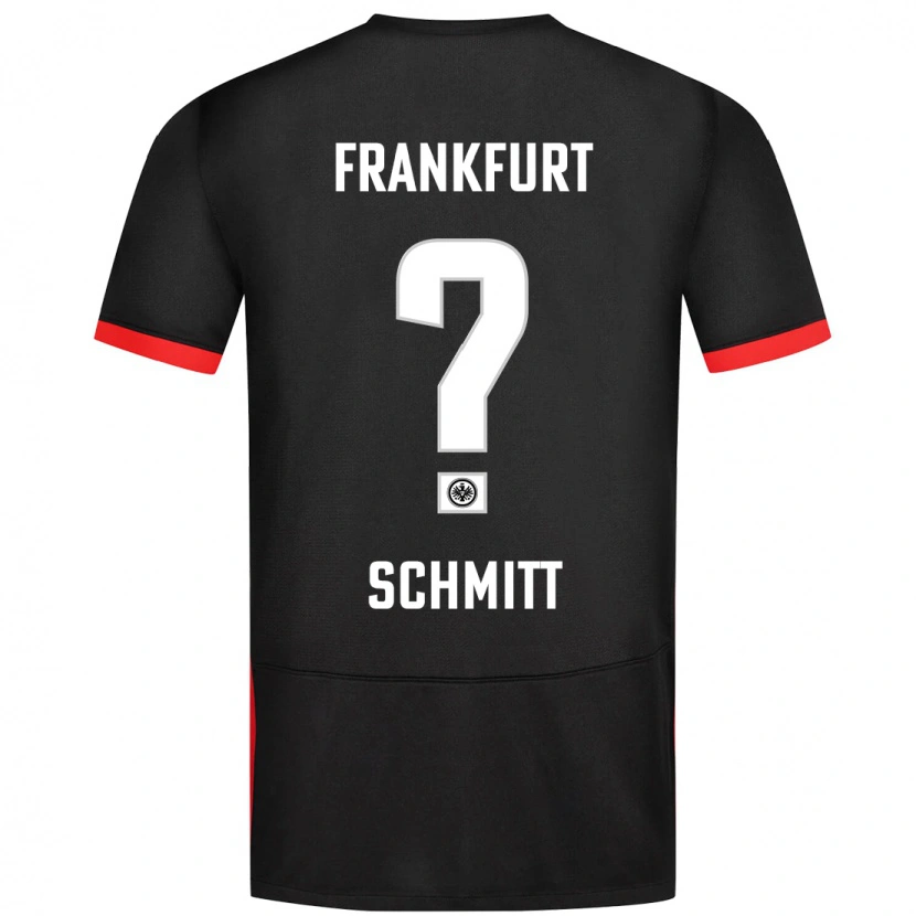 Danxen Dětské Jonathan Schmitt #0 Černý Daleko Hráčské Dresy 2024/25 Dres
