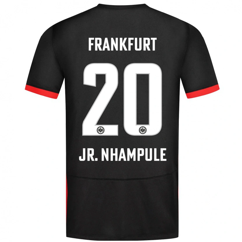 Danxen Dětské Antonio Junior Nhampule #20 Černý Daleko Hráčské Dresy 2024/25 Dres