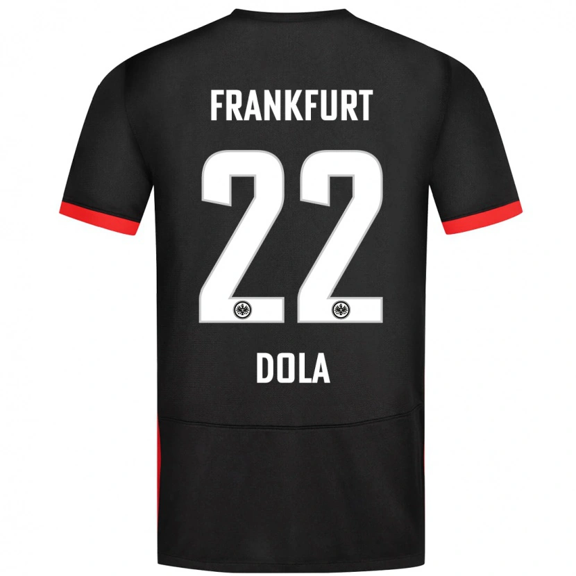 Danxen Dětské Igor Dola #22 Černý Daleko Hráčské Dresy 2024/25 Dres