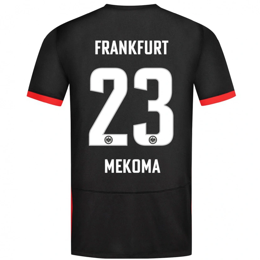 Danxen Dětské Jamal Mekoma #23 Černý Daleko Hráčské Dresy 2024/25 Dres