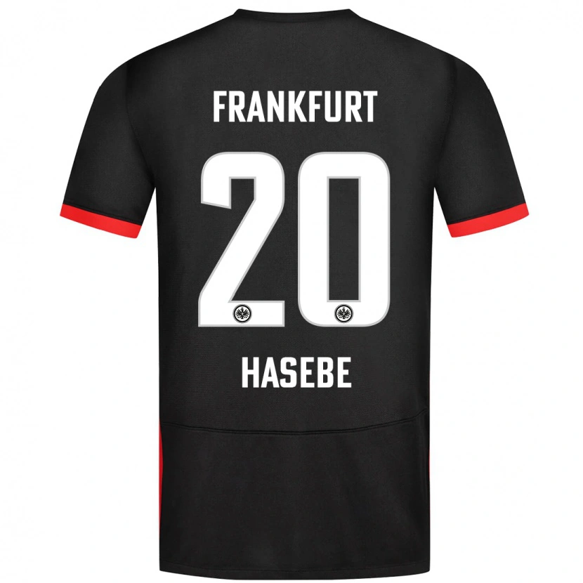 Danxen Dětské Makoto Hasebe #20 Černý Daleko Hráčské Dresy 2024/25 Dres