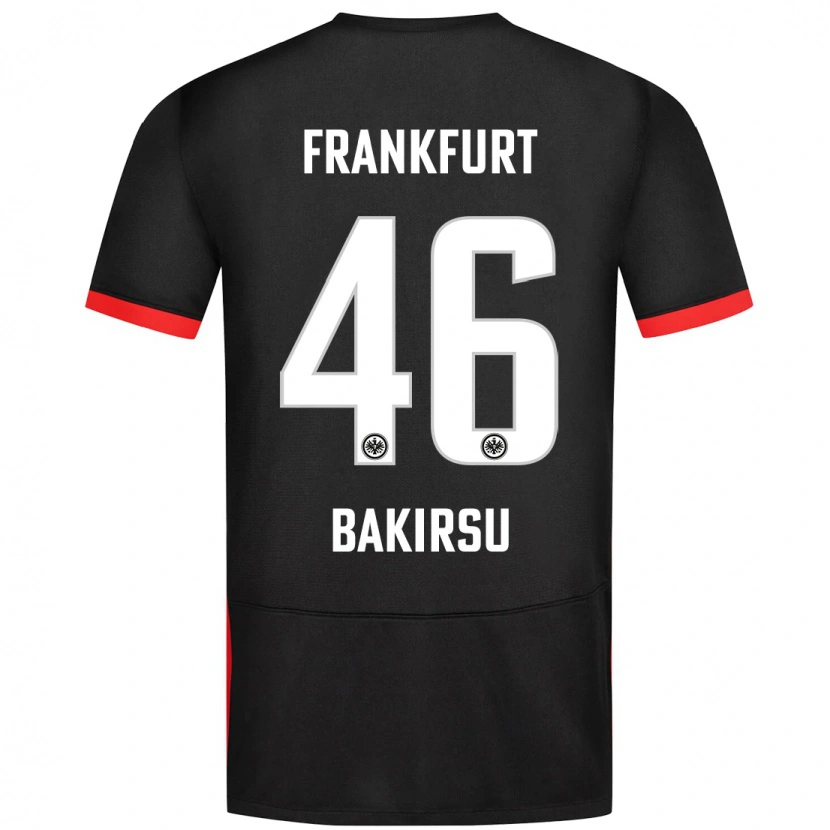 Danxen Dětské Hüseyin Bakirsu #46 Černý Daleko Hráčské Dresy 2024/25 Dres