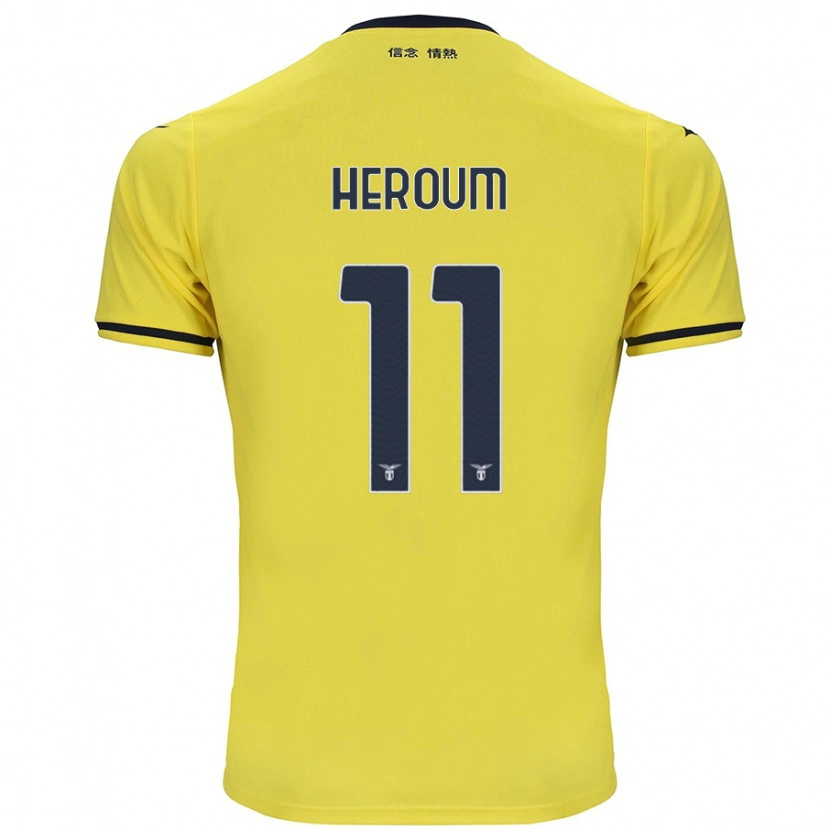 Danxen Dětské Nora Heroum #11 Žluť Daleko Hráčské Dresy 2024/25 Dres