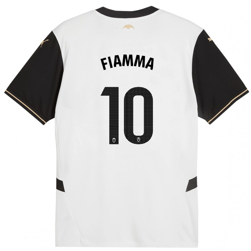 Danxen Pánské Fiamma #10 Bílá Černá Domů Hráčské Dresy 2024/25 Dres