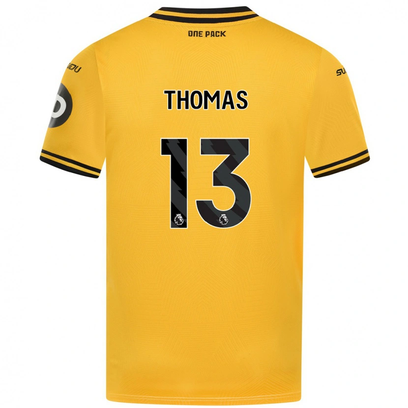 Danxen Pánské Bec Thomas #13 Žluť Domů Hráčské Dresy 2024/25 Dres