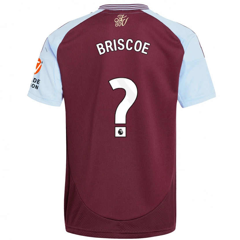 Danxen Pánské Elijah Briscoe #0 Vínově Modrá Domů Hráčské Dresy 2024/25 Dres