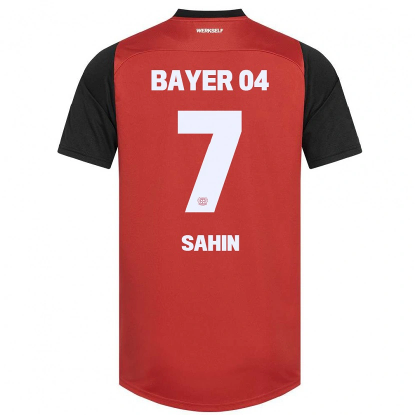 Danxen Pánské Batuhan Sahin #7 Červená Černá Domů Hráčské Dresy 2024/25 Dres