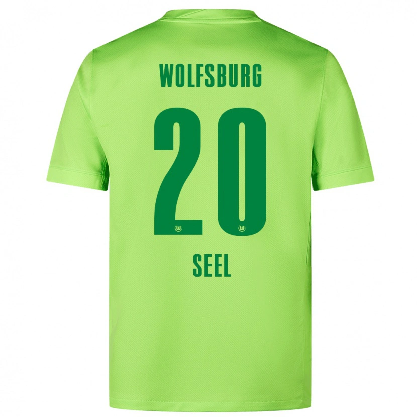Danxen Pánské William Seel #20 Fluorescenční Zelená Domů Hráčské Dresy 2024/25 Dres