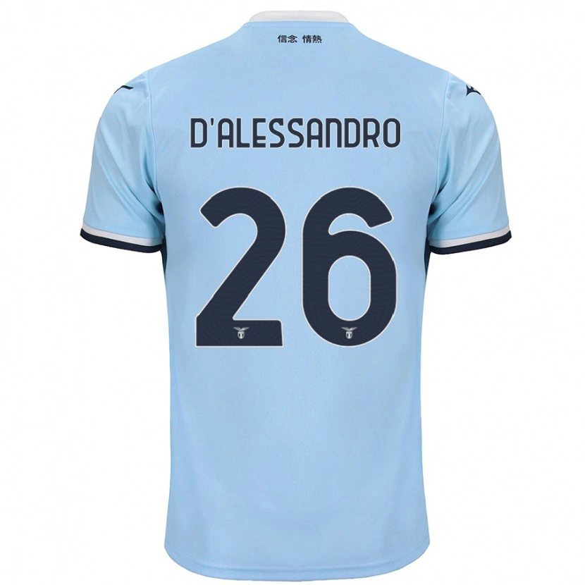 Danxen Pánské Mattya D'alessandro #26 Modrý Domů Hráčské Dresy 2024/25 Dres