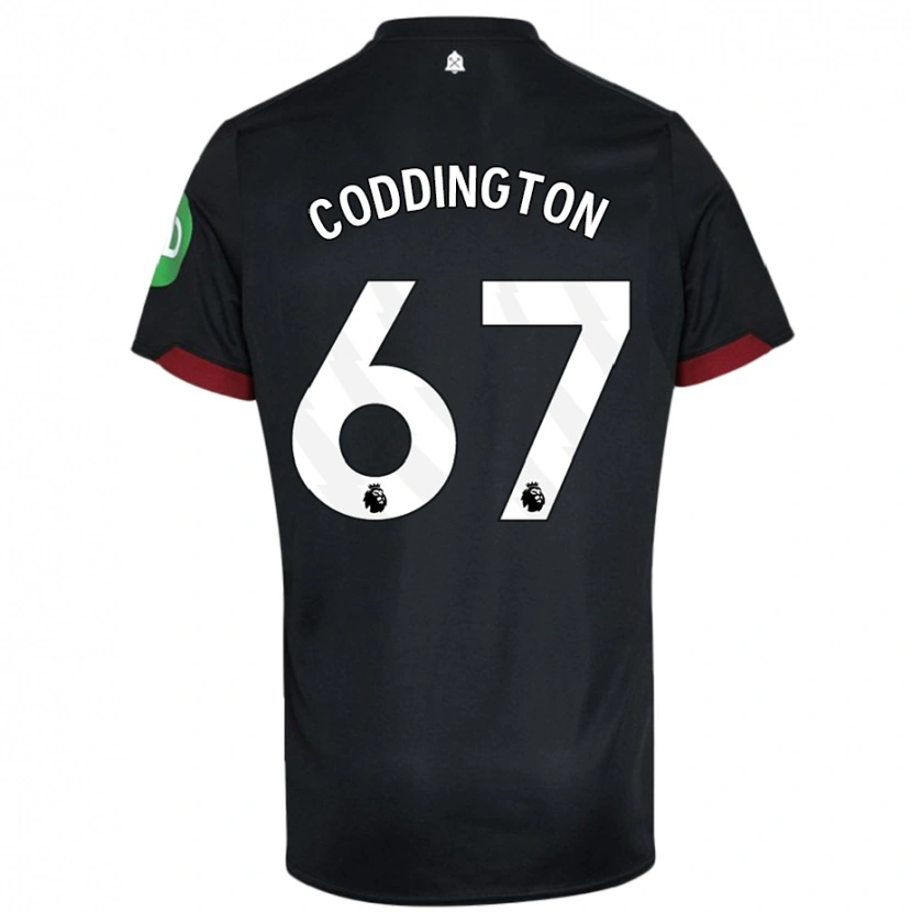Danxen Pánské Remy Coddington #67 Černá Bílá Daleko Hráčské Dresy 2024/25 Dres