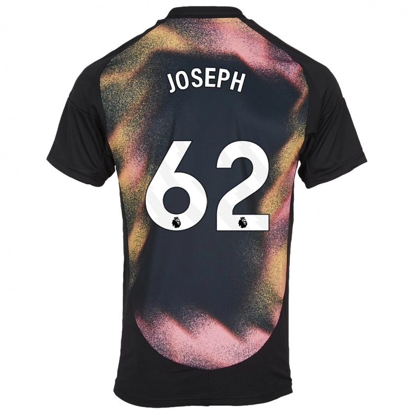 Danxen Pánské Jayden Joseph #62 Černá Bílá Daleko Hráčské Dresy 2024/25 Dres
