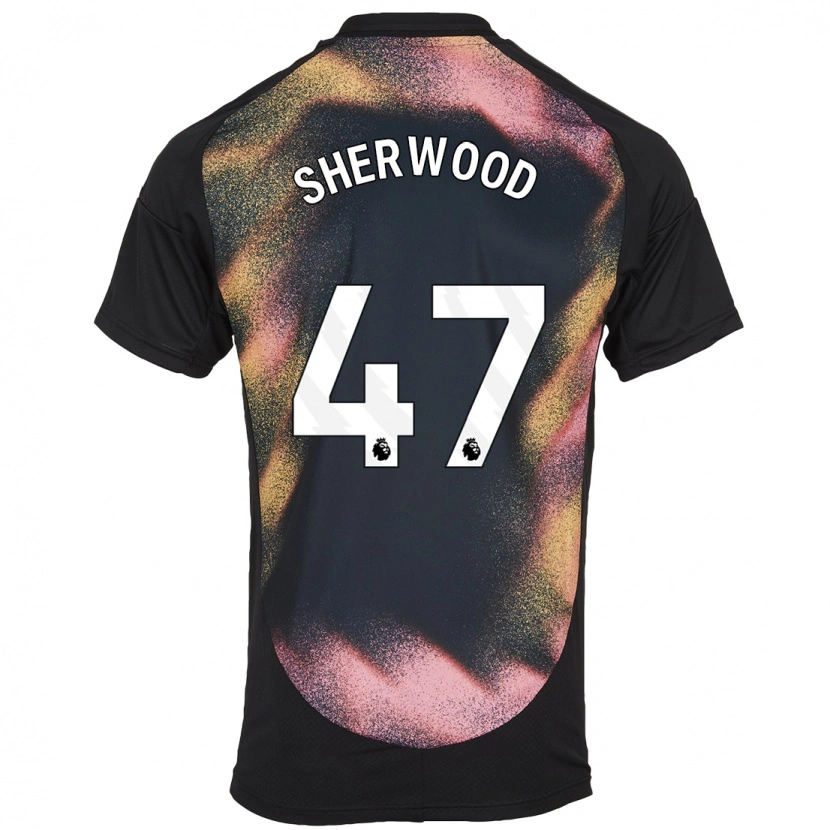Danxen Pánské Simone Sherwood #47 Černá Bílá Daleko Hráčské Dresy 2024/25 Dres