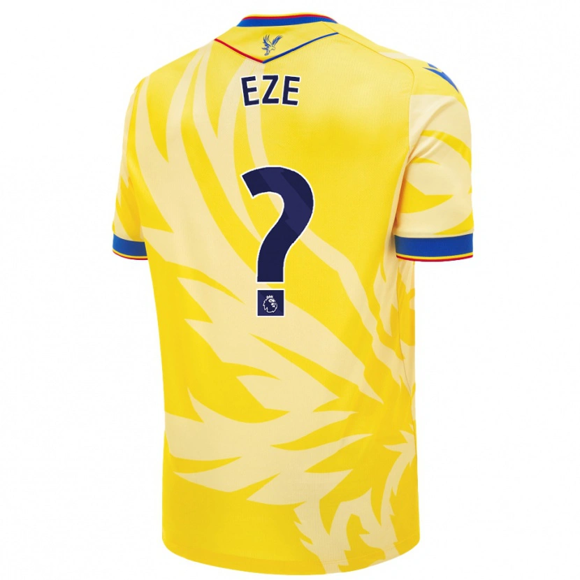 Danxen Pánské Chimaechi Eze #0 Žluť Daleko Hráčské Dresy 2024/25 Dres