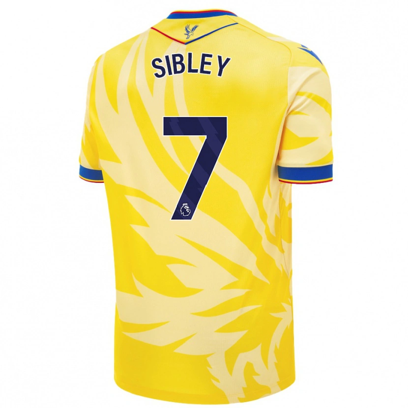 Danxen Pánské Isabella Sibley #7 Žluť Daleko Hráčské Dresy 2024/25 Dres