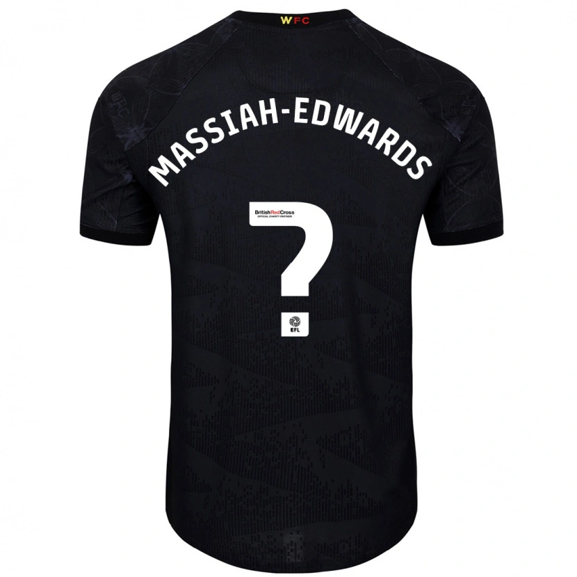 Danxen Pánské Zavier Massiah-Edwards #0 Černá Bílá Daleko Hráčské Dresy 2024/25 Dres