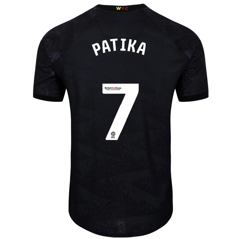 Danxen Pánské Glebs Patika #7 Černá Bílá Daleko Hráčské Dresy 2024/25 Dres