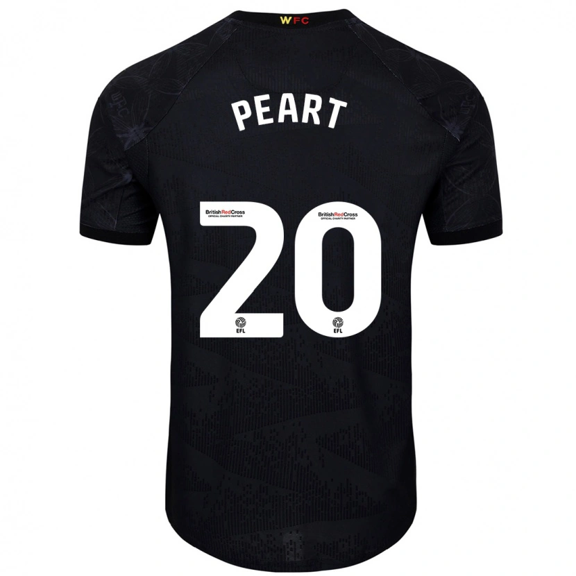 Danxen Pánské Kalani Peart #20 Černá Bílá Daleko Hráčské Dresy 2024/25 Dres