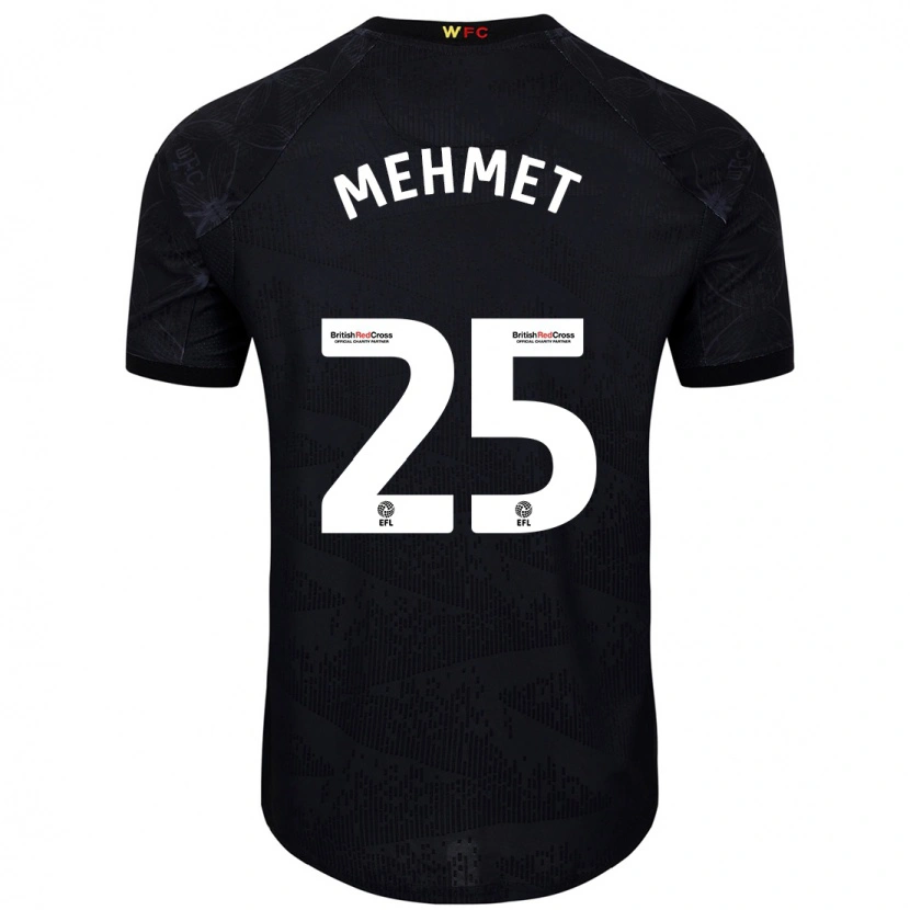 Danxen Pánské Melis Mehmet #25 Černá Bílá Daleko Hráčské Dresy 2024/25 Dres