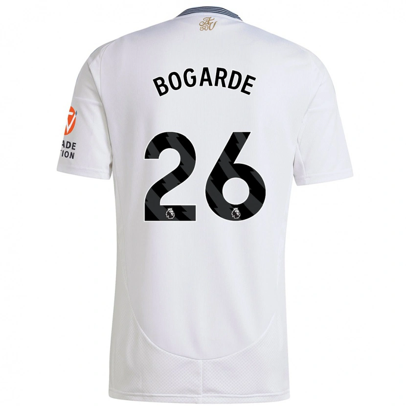 Danxen Pánské Lamare Bogarde #26 Bílý Daleko Hráčské Dresy 2024/25 Dres