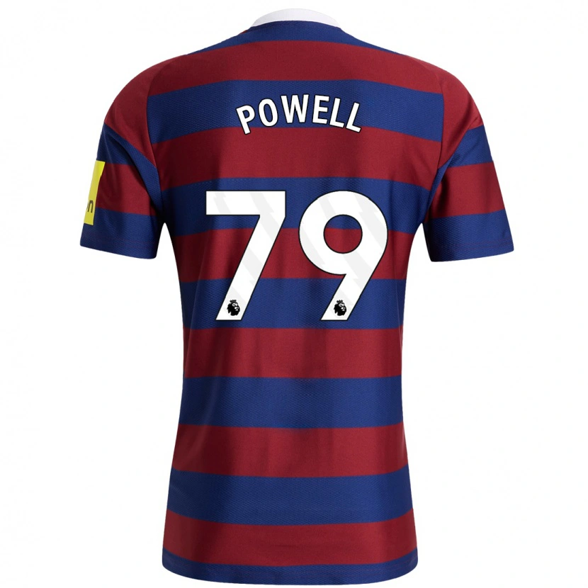 Danxen Pánské Rory Powell #79 Vínová Tmavě Modrá Daleko Hráčské Dresy 2024/25 Dres