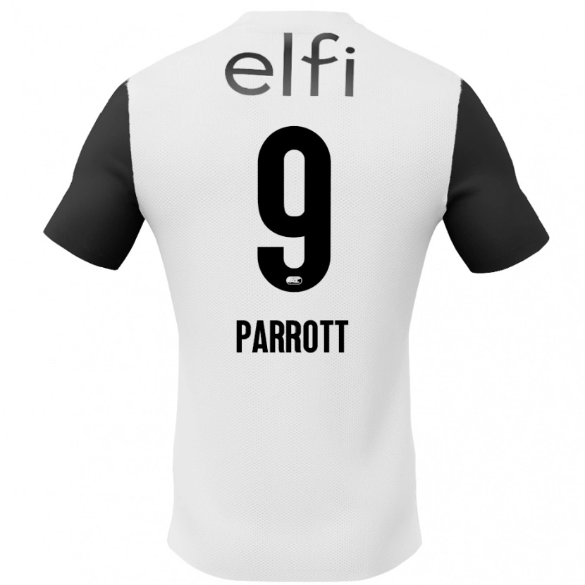 Danxen Pánské Troy Parrott #9 Bílá Černá Daleko Hráčské Dresy 2024/25 Dres