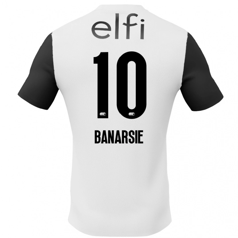 Danxen Pánské Amy Banarsie #10 Bílá Černá Daleko Hráčské Dresy 2024/25 Dres