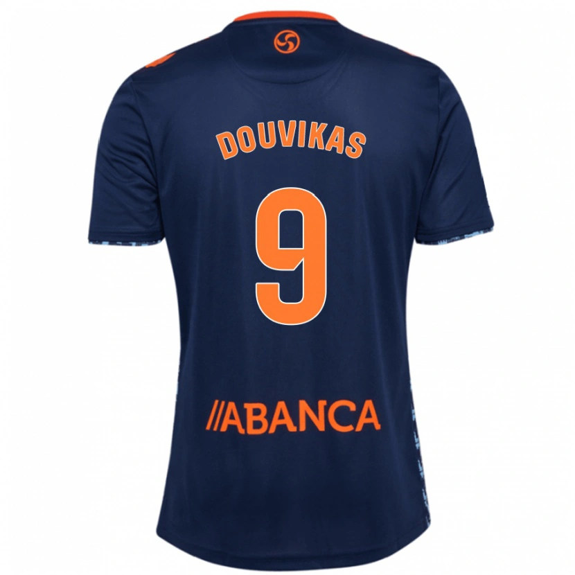 Danxen Pánské Anastasios Douvikas #9 Námořnická Modř Daleko Hráčské Dresy 2024/25 Dres