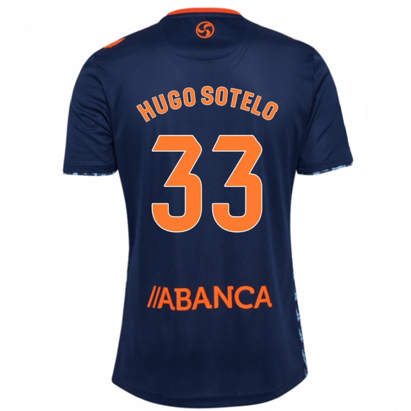 Danxen Pánské Hugo Sotelo #33 Námořnická Modř Daleko Hráčské Dresy 2024/25 Dres