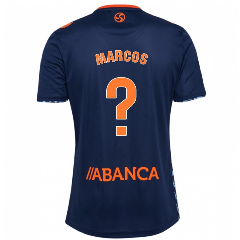 Danxen Pánské Óscar Marcos #0 Námořnická Modř Daleko Hráčské Dresy 2024/25 Dres