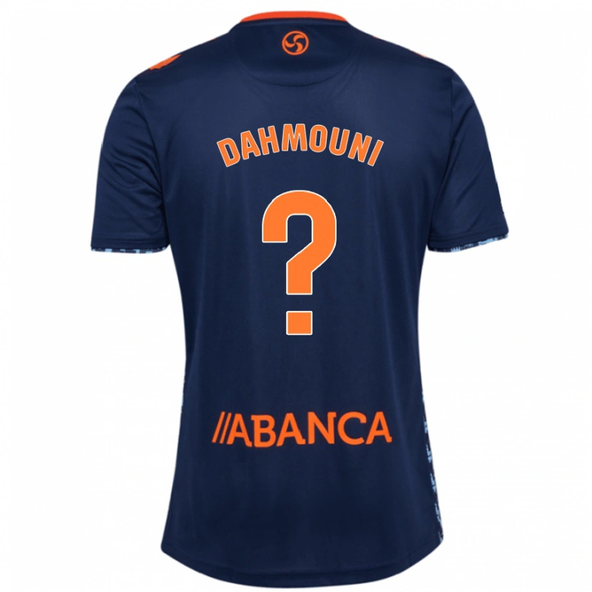 Danxen Pánské Moha Dahmouni #0 Námořnická Modř Daleko Hráčské Dresy 2024/25 Dres
