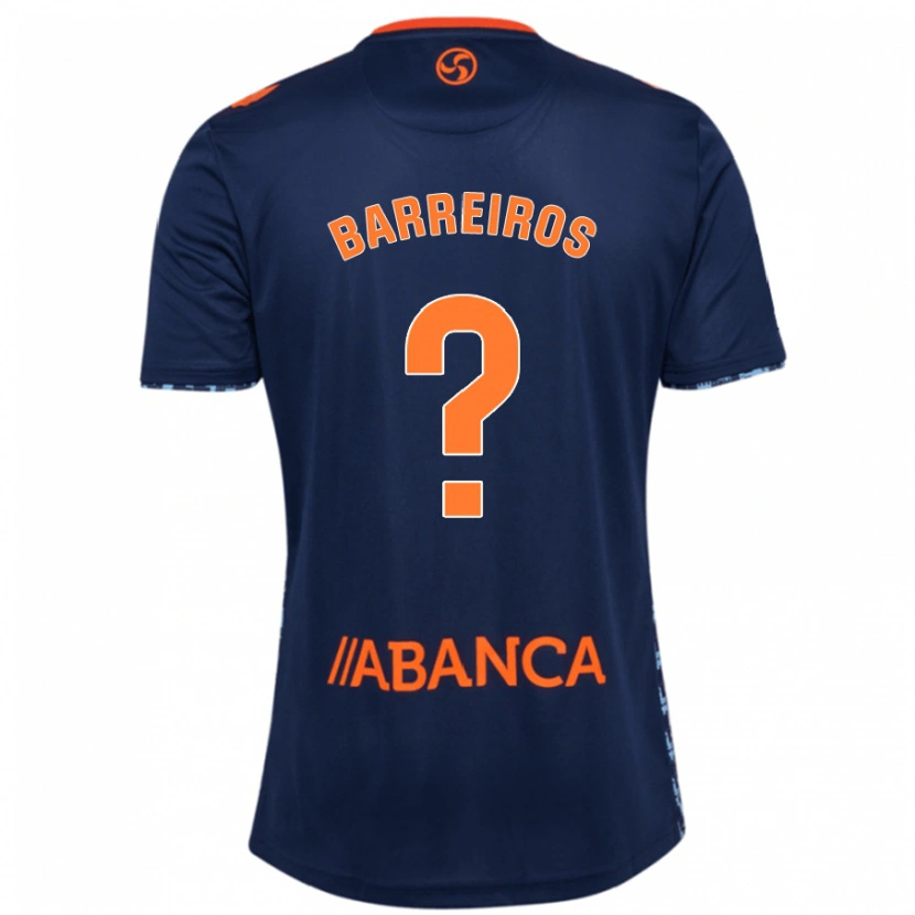 Danxen Pánské Iago Barreiros #0 Námořnická Modř Daleko Hráčské Dresy 2024/25 Dres