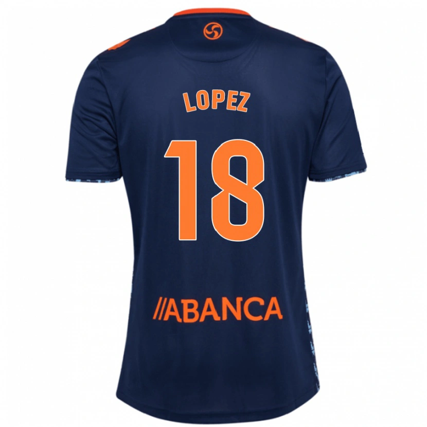 Danxen Pánské Joel López #18 Námořnická Modř Daleko Hráčské Dresy 2024/25 Dres