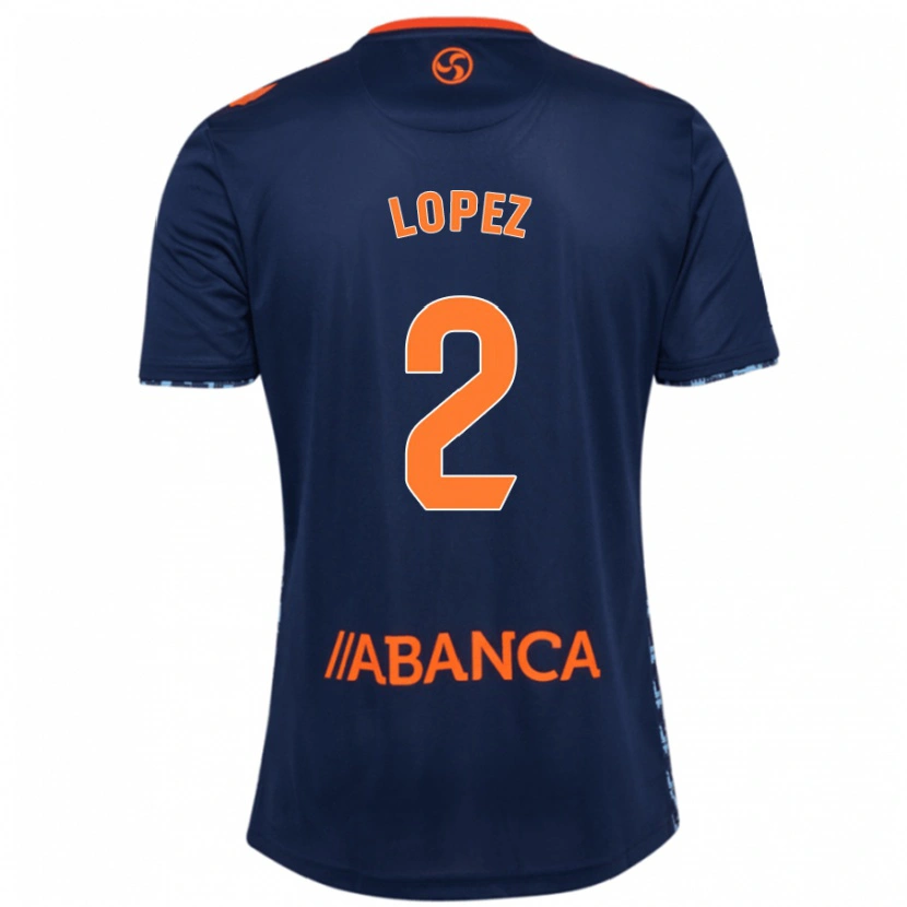 Danxen Pánské Iván López #2 Námořnická Modř Daleko Hráčské Dresy 2024/25 Dres