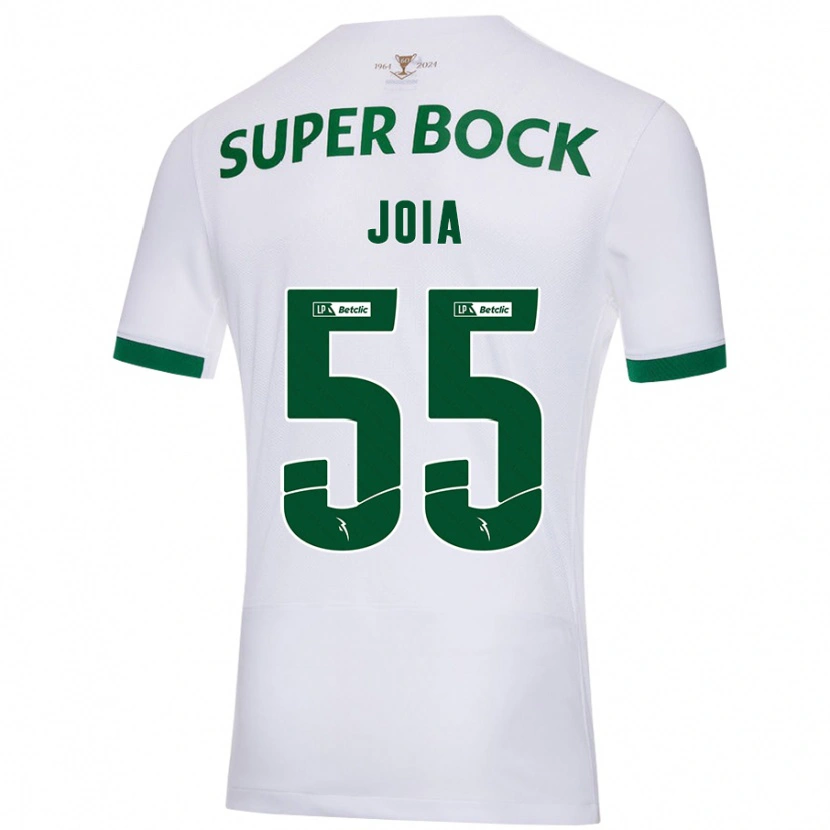 Danxen Pánské Carolina Joia #55 Bílá Zelená Daleko Hráčské Dresy 2024/25 Dres
