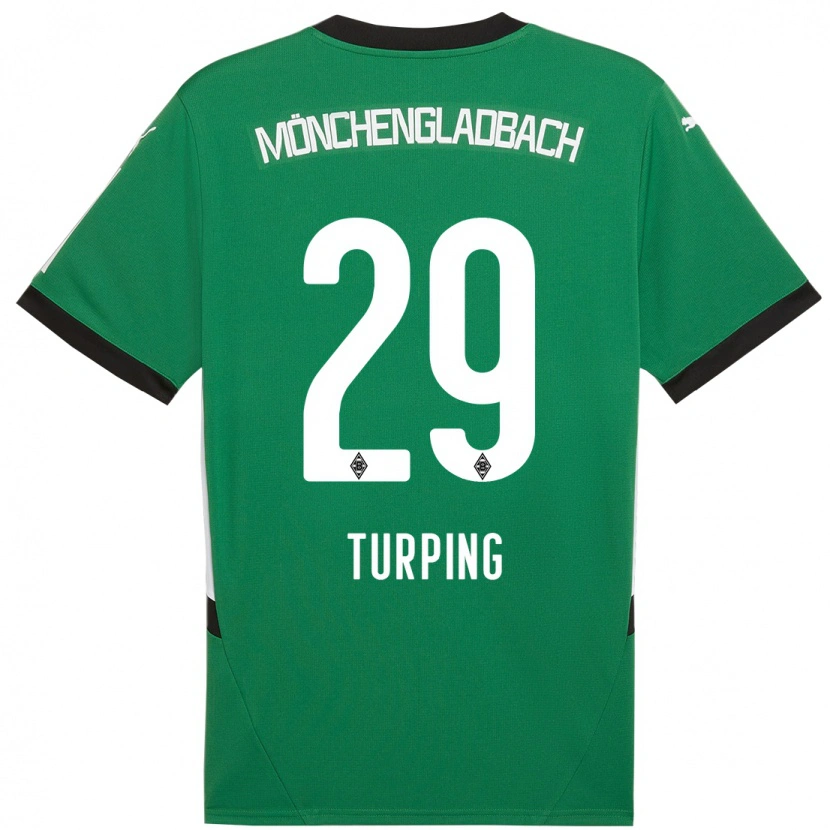 Danxen Pánské Selim Turping #29 Zelená Bílá Daleko Hráčské Dresy 2024/25 Dres