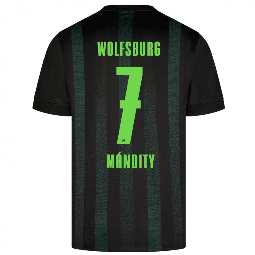 Danxen Pánské Márkó Mándity #7 Tmavě Zelená Daleko Hráčské Dresy 2024/25 Dres