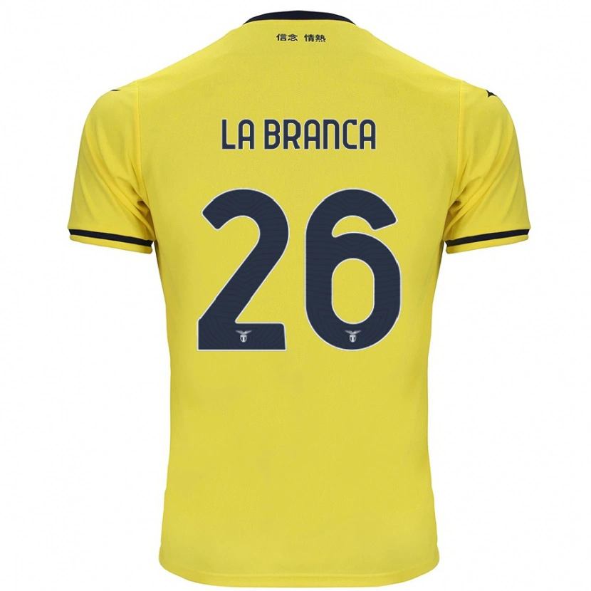 Danxen Pánské Ruggero La Branca #26 Žluť Daleko Hráčské Dresy 2024/25 Dres
