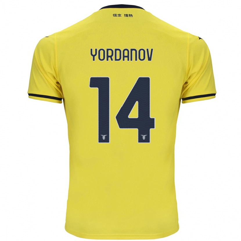 Danxen Pánské Damyan Yordanov #14 Žluť Daleko Hráčské Dresy 2024/25 Dres